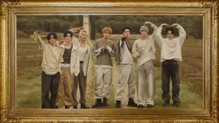 ENHYPEN Vintage Oil Painting 🖼️ | TV Wallpaper | Golden Frame Aesthetic Screensaver |