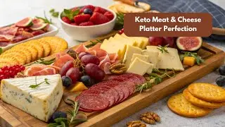 Keto Meat & Cheese Platter Perfection | Easy Low-Carb Snack Idea!