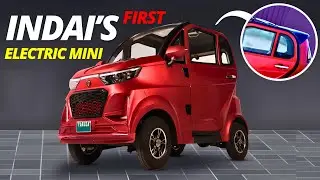 Первый самый маленький электромобиль в Индии: Yakuza Electric Car