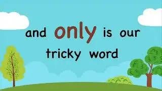 Tricky Word ONLY| Karaoke | Easy Sing-Along Music for Classroom Use