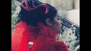 Inside Pregnant KAT VON D's Red Goth Wedding to Leafar Seyer - CONGRATULATIONS [PICS]