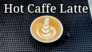 Cafe Vlog EP.1873 | Hot Caffe Latte | Coffee Latte | Tulip Latte Art | Latte Art