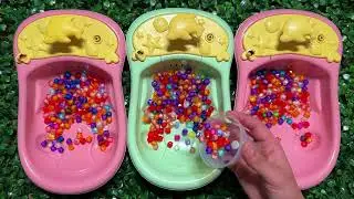 Ultimate Rainbow Candy Bathtub | Crunchy M&M&rsquo;s Slime Cut