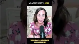 URGENT! USING AI FOR RESUME OPTIMIZATION