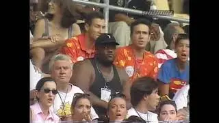 C.J Hunter reaction  after Marion Jones  was injured at IAAF world Ch. 1999 Sevillan ESPA&Ntilde;A 🤔🥸