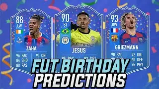 FIFA 20 FUT BIRTHDAY PREDICTIONS