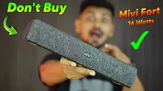Mivi Fort s16 Soundbar (Review & Sound Test)😳 ⚡16W⚡Best Speaker Under 1000 🔊🔥