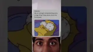 Midnight Cringe Flashbacks 😂#funny #meme #shorts