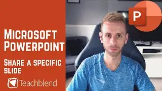 PowerPoint - Share / Link to Specific Slide /