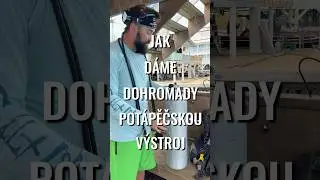 Jak sestavit pot&aacute;pěčskou v&yacute;stroj před ponorem?🤿 #shorts