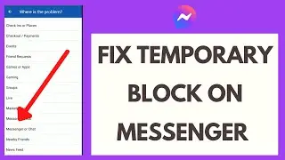 Заблокировано в Messenger: как исправить временную блокировку в Messenger