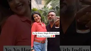 Yo Yo Honey Singh With Model Tanyaa For New Song Shoot? #honeysingh #lalparisong #TeriYadeinSong