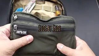 Side by Side Travel Pouch