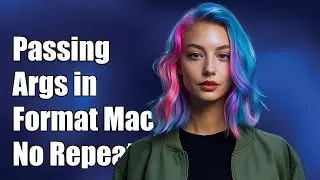 Passing Named Arguments to Format Macros in Python Without Repeating Names