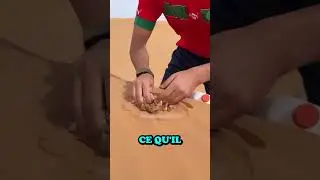 Cet homme a cr&eacute;&eacute; du slime avec du sable ! 🏖️