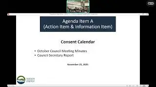Energy Facility Siting Council Meeting | November 21, 2025