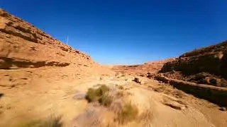 fpv flying around the negev desert