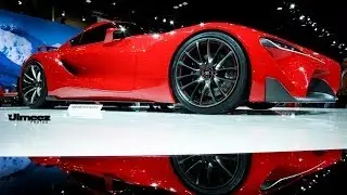 TOYOTA FT-1 CONCEPT CAR AT 2014 CHICAGO AUTO SHOW