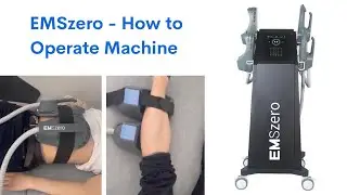 Professional EMSZERO Neo Body Sculpting Machine 5 in 1 | How to Operate the Machine