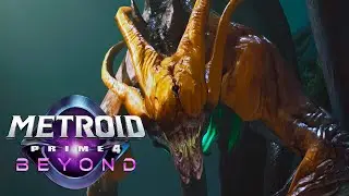 Самус против Гривера Сильвестра | Бой с боссом (4K 60 кадров в секунду), PT-BR (METROID PRIME 4 B...