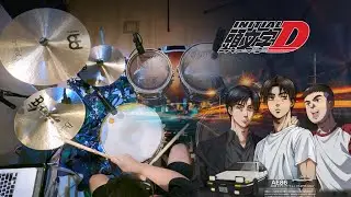 INTIAL D / 頭文字D : Second Stage | DEJA VU by Dave Rodgers | DRUM COVER