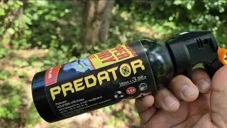 Gaz pieprzowy Predator 280 ml - stożek.