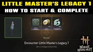 Little Master's Legacy 1: Как начать и как пройти | Побочный квест &laquo;Там, где встречаются ветра&raquo; (...