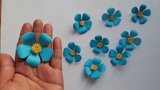 how to make cute and beautiful paper flower | best paper flower  cutting | diy paper flower | paper