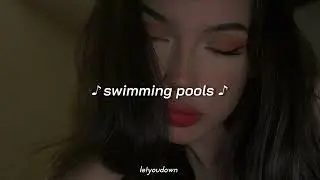 lloyd, swimming pools // swimming pool full of liquor, then you dive it (slowed + reverb)