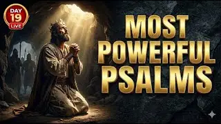 🔀 Day 18 LIVE: 50 Psalms Shuffle for Peace & Healing |  Word-for-Word Songs | Alpha Cross Omega