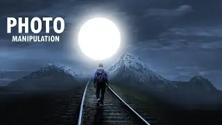 Photoshop Tutorial : Photo Manipulation| Light Effect In Photoshop | #AravDesigns