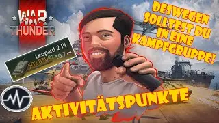 War Thunder Aktivit&auml;tspunkte - Kampfgruppen Punkte - Freie XP - Premium Fahrzeuge for free
