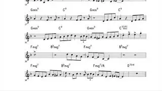 Top of My Head - Roy Hargrove Solo Transcription