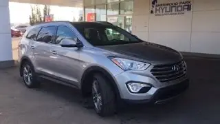 2013 Hyundai Santa Fe XL Limited | In Depth Walk Around | Sherwood Park Hyundai