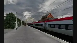Pendolino through Chester-Le-Street