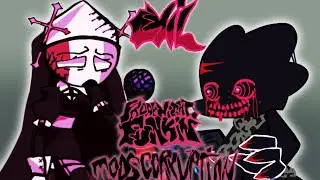 FNF MODS CORRUPTION: Sarvente VS Evil Pico DAY 1! (UPDATE 2025)