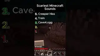 The SCARIEST Sounds in Minecraft!! #shorts #minecraft #spooky