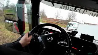 POV TRUCK DRIVER - my truck loading / mercedes actros