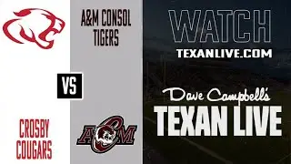A&M Consolidated Tigers против Crosby Cougars: лучшие моменты | Двухрайонные плей-офф 2025 года