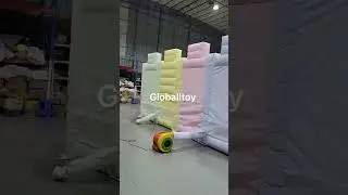 Multi-Lane Inflatable Sports Slide | Commercial Inflatable Playground for Kids Events & Party Rental