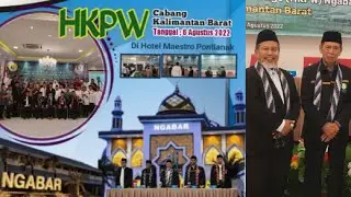 Silaturahmi Pimpinan PPWS Ngabar dan Pelantikan Pengurus HKPW Cab.Kalbar
