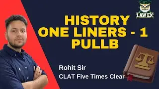 Ancient History | CLAT & PULLB Coaching in Chandigarh #Lawexacademy #pullb