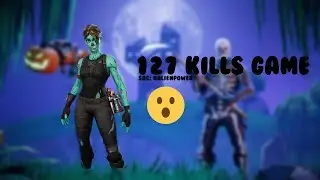 Halien Fortnite kills world record!! *127 kills*