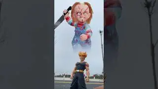 When Son Goku smash meet choo choo charles