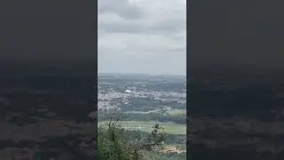 Mysore City Full view from Chamundi Temple Road - Karnataka | #mysore #temple #travel #city #hiking