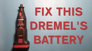 Dremel 770 Type 1 Battery Repair / Replacement