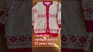 ladies cardigan #comedy #fun #youtubeshorts #knitting#crochet #jokes #crochetcrosai