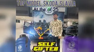 Enagic Kangen Water Achievement .self gifted Skoda Slavia at the age of 25 😱. #kangen #skodaslavia