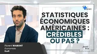 Statistiques économiques américaines : crédibles ou pas ?