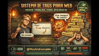 Sistema de Tags para Web - Menos Tabelas, Mais Eficiência e Melhor Experiência para o Usuário